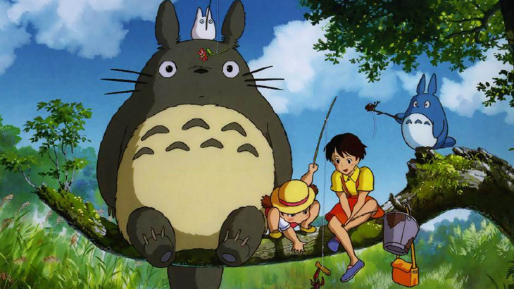 Cena de Meu Amigo Totoro, do diretor Hayao Miyazaki