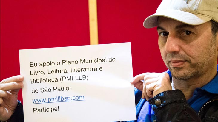O músico Zeca Baleiro é um dos apoiadores do PMLLLB