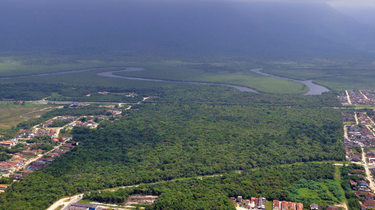 Reserva Sesc Bertioga com 60 hectares de área localizada no meio da cidade | Foto: Acervo 