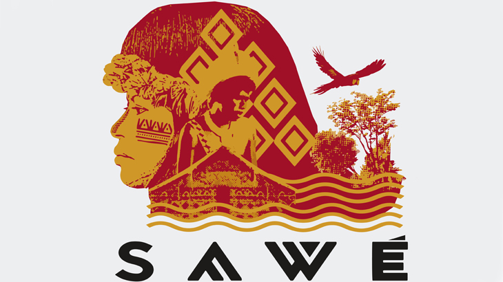 Identidade visual do Projeto Sawé - Concepção Denilson Baniwa