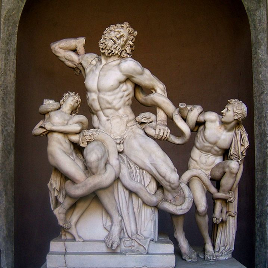Laocoonte e seus filhos 