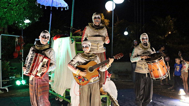 Os Cavaleiros da Triste Figura, do Grupo de Teatro Boca de Cena<br>Foto Antonio Filho