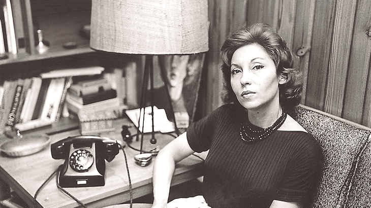 A escritora em foto da década de 1970. Editora Rocco / Divulgação