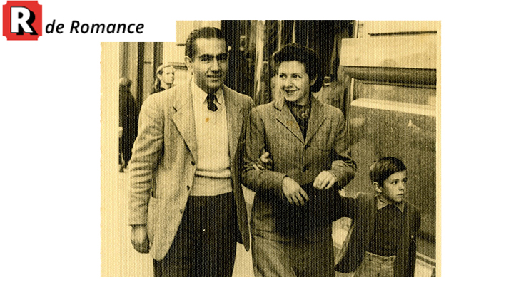 foto: acervo da família - Luis Fernando e seus pais, Mafalda Volpe e Érico Veríssimo, em 1941