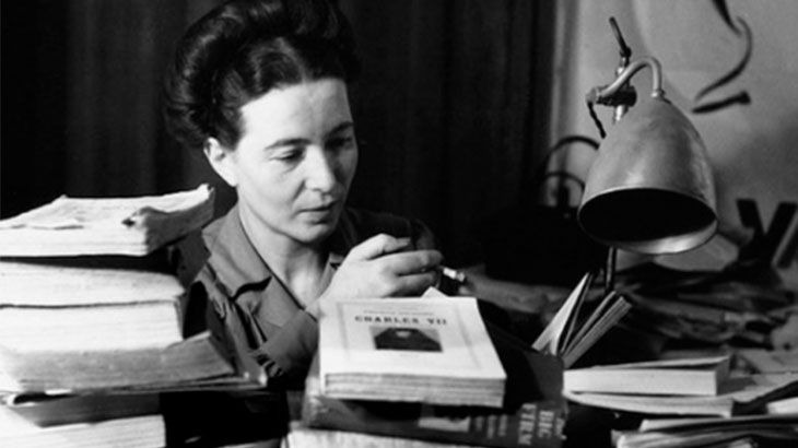 Simone de Beauvoir, escritora fundamental para o feminismo. | Foto: Divulgação