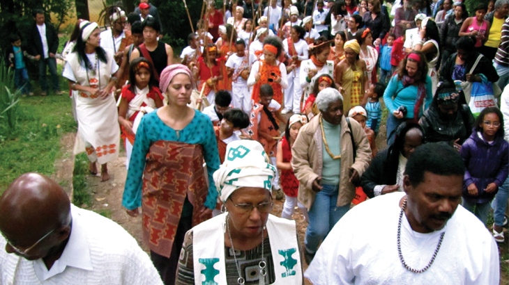 Ação da OCA, que promove encontros de integração e conscientização desde 1996 / Foto: OCA/Divulgação