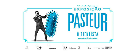 Pasteur combatendo um vírus