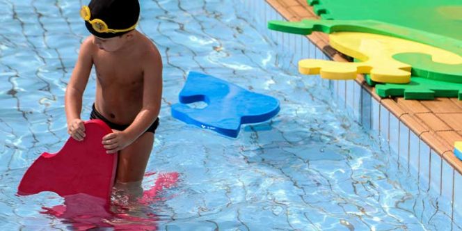 Práticas aquáticas, de 3 a 6 anos / Foto Lucas Tannuri 