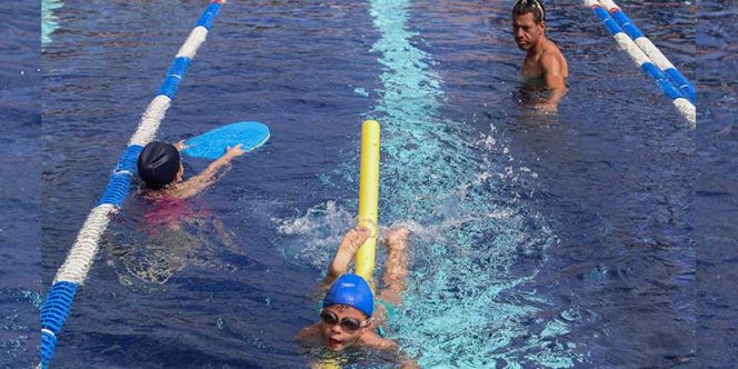 Praticas Aquáticas, de 6 a 12 anos / Foto de Lucas Tannuri 