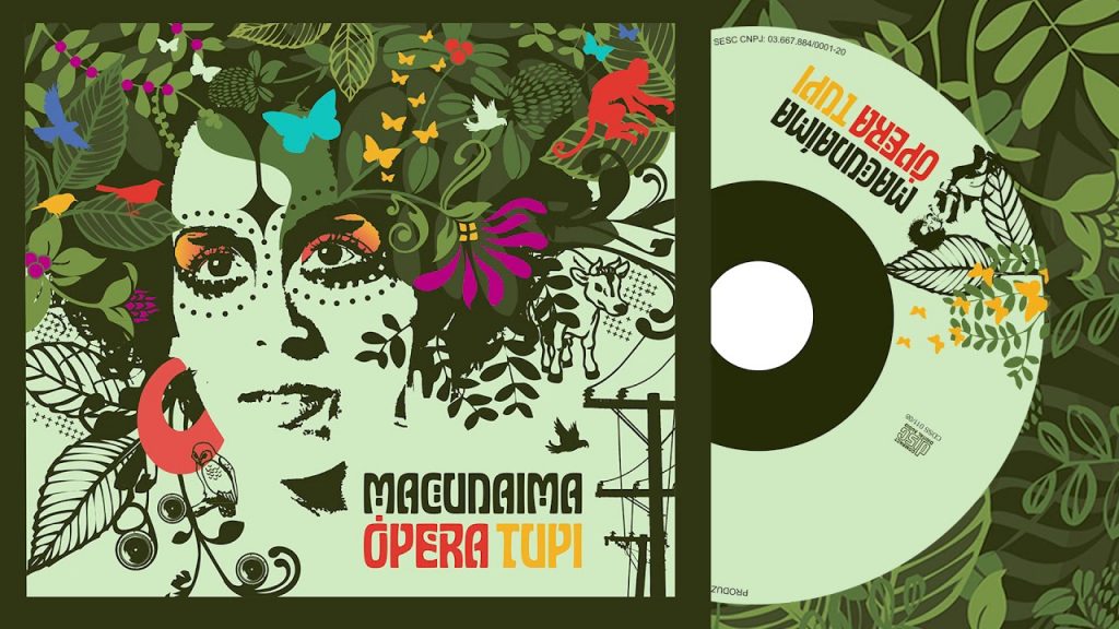 Álbum Macunaíma Opera Tupi - Iara Rennó. Imagem: Divulgação