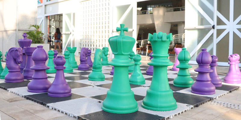 Xadrez gigante de madeira xadrez gigante – xadrez gigante Europa, Itália –  xadrez para tempo de lazer e decoração