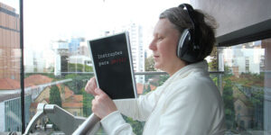 Instruções para partir. Foto: Tiago Luz