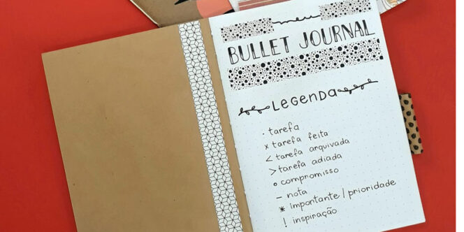 Bullet Journal. Foto: Divulgação.