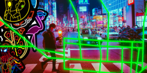 Entrelinhas Urbanas: Arte e Tecnocracia na Cidade. Arte: Luiz Henrique (LAH)