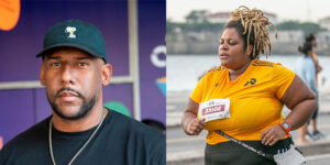 Mario Aranha (Foto: Museu do Futebol) e Ellen Valias (Foto: Flavio Damião)