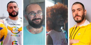 Willy Montmann, Hudson Souza, Alexandr Silva e William de Lucca