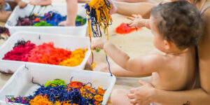 Construção de Massinha Artesanal e Macarrão Colorido. Foto: Andrezza Gonçales