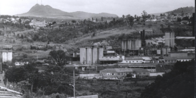 Vista parcial da Fábrica de Cimento Portland Perus | Crédito: Arquivo Edgard Leuenroth / Unicamp