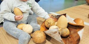 Brincando com a natureza