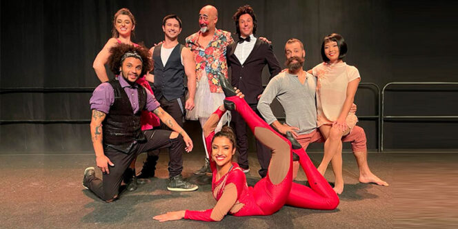 Cia Tempo faz espetáculo que une artistas de técnicas circenses variadas. Camila Andrade
