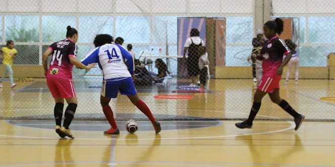 Sesc Santo Amaro promove o torneio de futsal feminino LigaElas. Foto: Stephany Tiveron