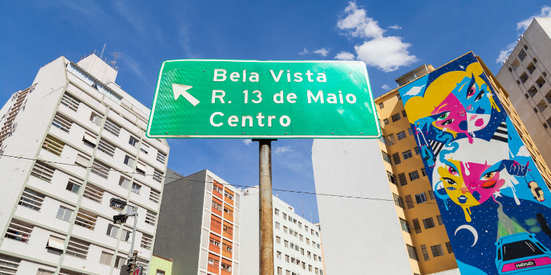 O distrito da Bela Vista abriga a nova unidade do Sesc São Paulo, que inicia suas atividades no dia 6 de outubro. Foto: Adriana Vichi.