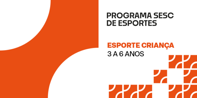 Esporte Crianca 3 a 6 anos