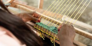 Experimentos com fibra de bananeira - Foto: Divulgação