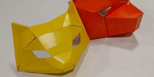 Criação de Máscaras em Papel Dobrado