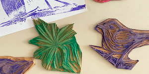 FestA! - Festival de Aprender 2025 Tecnologias e Artes oficina Gravura: territórios dos afetos em carimbos com Rafa Black