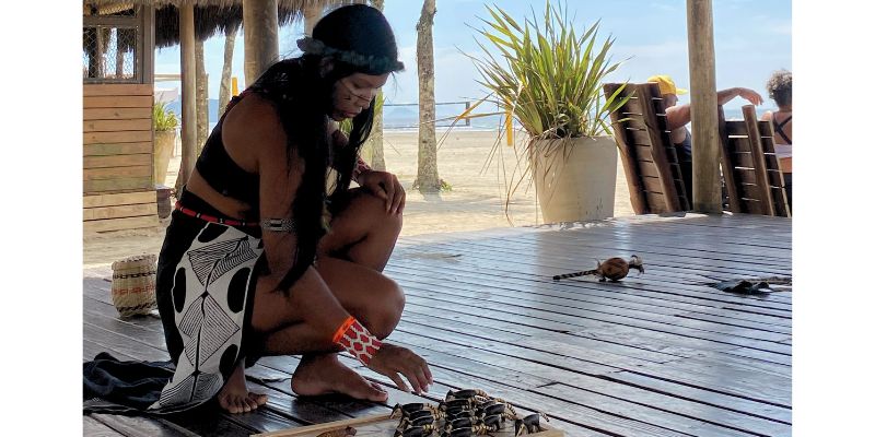 Brincadeiras Guarani (Foto: Maura Pereira)