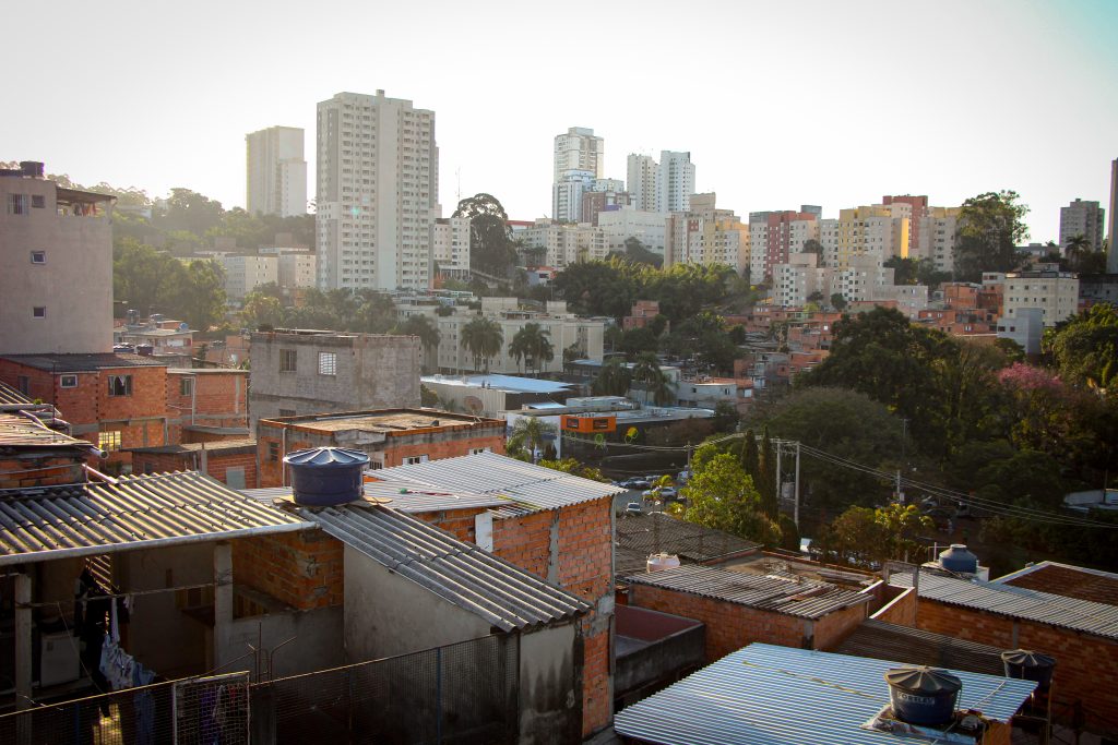 Paraisópolis vista do terceiro andar da Cia. de Ballet Paraisópolis | Fotos Carol de Freitas e Aymée Caroline