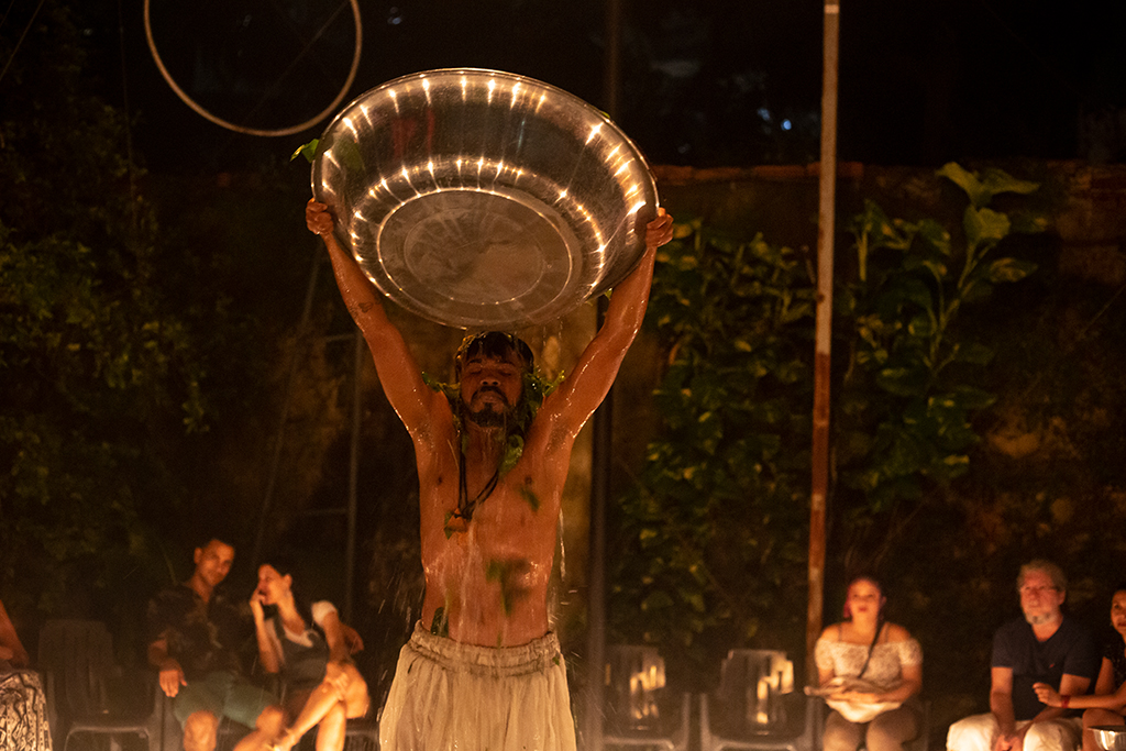 Rito Artístico Farinha Poética. Foto: Edielson Shinohara