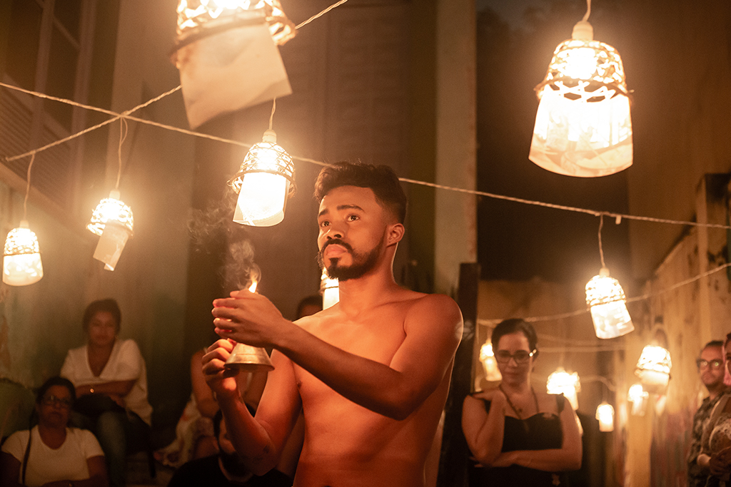 Rito Artístico Farinha Poética. Foto: Edielson Shinohara