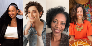 Stephany Jambo, Lívia Império, Cida Gonçalves e Izabela Vieira