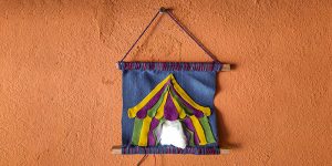 Bandeirola de Feltro Luminosa