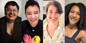 com Priscila Siqueira, Naty Souza, Fabiane Campos e Fernanda Mayra