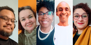 Fabio Sousa, Liz Miranda, Adriana Barros, Eliseu Acácio e Lígia Zamaro