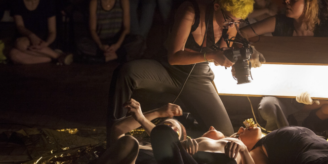 De Olhos Fechados: o corpo câmera como ocupação do espaço - foto: Mayra Azzi