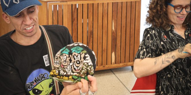 Boné de Crochê  - Coletivo Artesanato Chave | Foto: Vanessa Ferreira