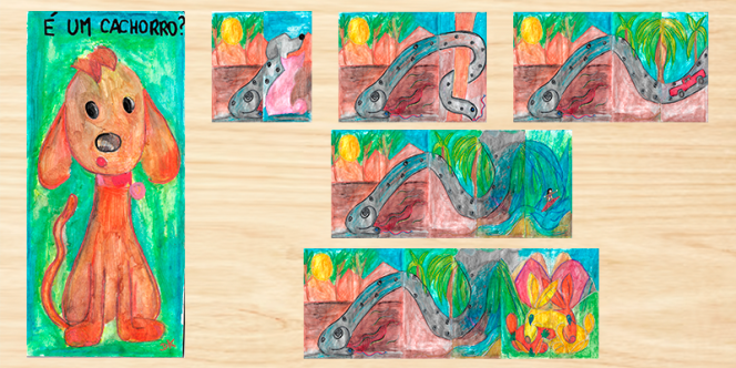 Parece com Quem? Livro de Animação