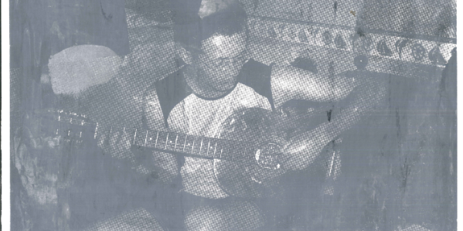 Serigrafia monocromática. Foto: Eric ScarpeL