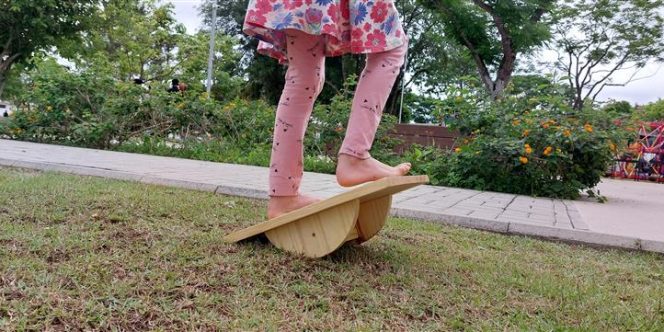 Prancha de equilíbrio - créd. Carol Barbati