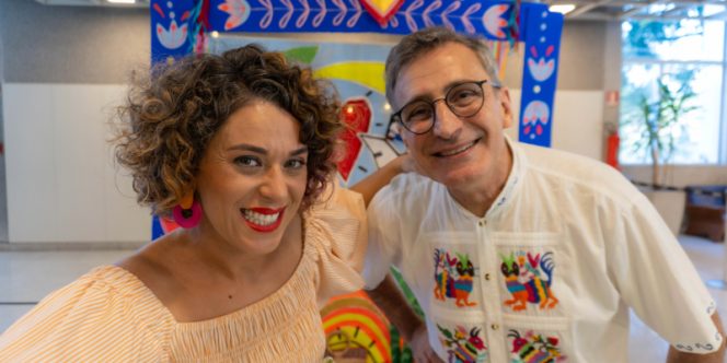Lili Flor e Paulo Pixu com Relicário de Histórias | Foto: JP Saraiva