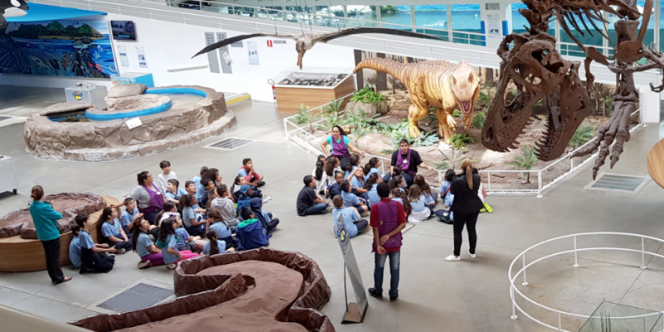 Expedição Dinossauros no Parque Sabina - Foto: Divulgação