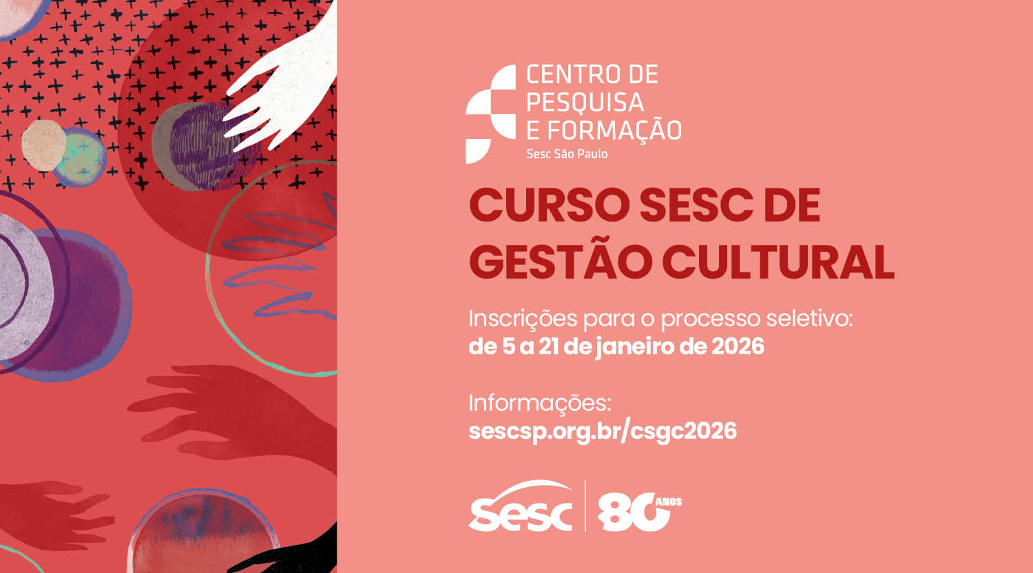 Cover image for Curso Sesc de Gestão Cultural 2026