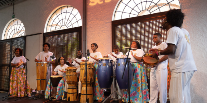 O corpo é o primeiro tambor: segundo encontro. Foto: Misael H Santos.
