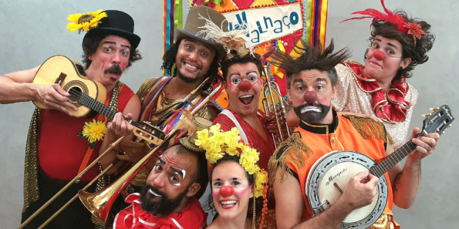 Foto: O carnaval dos palhaços