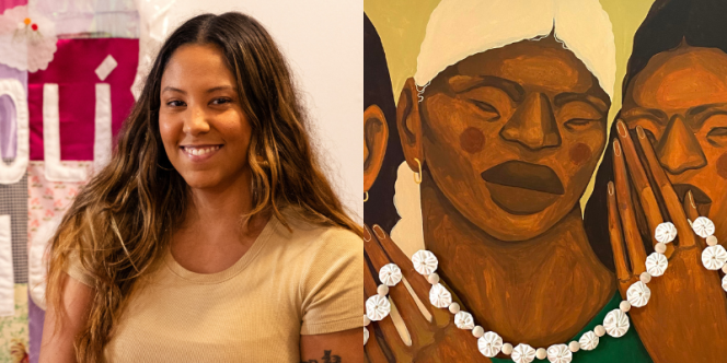 Pinta e Borda: Entre o Têxtil e o Pictórico (Foto Filipe Pedrico)