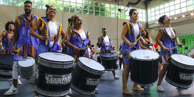 Bloco Batakerê participa de encontro do Modos de Existir